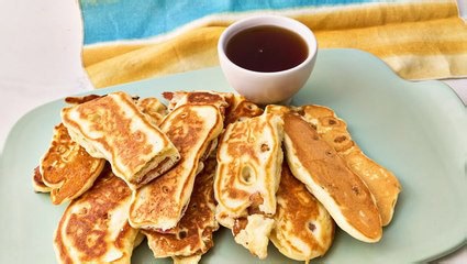 How to Make 2-Ingredient Bacon Pancake Sticks