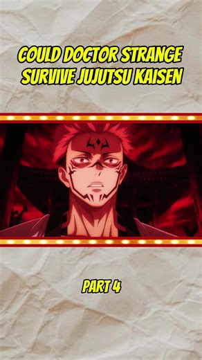 Could Doctor Strange Survive Jujutsu Kaisen #jujutsukaisen #drstrange #marvelcomics #viral #fyp