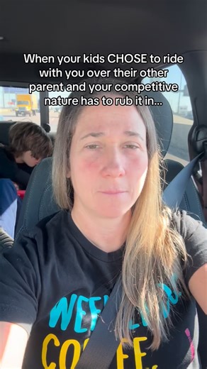 597K views · 85K reactions | Who won the road trip? They said the truck is comfier & it wasn’t me they chose !! To be honest, they are such good kids, we both won!! ❤️ #parents #momhumor #roadtrip #competitive #twomoms #thelittledevshow #familygoals #familyfun #relatable #marriedwithkids #couplecomedy | Devin Jannotta | Facebook