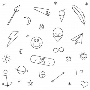 Tattoo Stencils, Simple Tattoo Designs, Handpoke Stick & Poke - Etsy