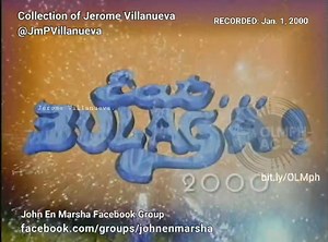 📽 𝙉𝙖𝙜-𝙞𝙞𝙨𝙖𝙣𝙜 𝙀𝙖𝙩 𝘽𝙪𝙡𝙖𝙜𝙖 𝙨𝙖 𝙜𝙖𝙗𝙞? I’m sharing one of the most coveted pieces of "Eat…Bulaga!" lost media: the historic millennium presentation of the Dabarkads. This remains the only "Eat…Bulaga!" episode to air in the evening (primetime) throughout its nearly 47-year history, holding a unique place in EB lore. Titled “Eat…Bulaga! Millennium Magic @ SM Supermalls,” the special marked the show’s first broadcast of the new millennium and aired on GMA Channel 7 from 7:30 p.m