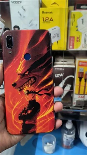 redmi Note 7 4G mobile back sticker