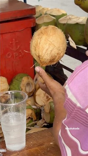 Unreal Coconut Chopping Skills Compilation #asmr #Amazing