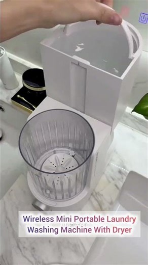 Wireless Mini Portable Laundry Washing Machine #trending #shorts #gadgets #washingmachine