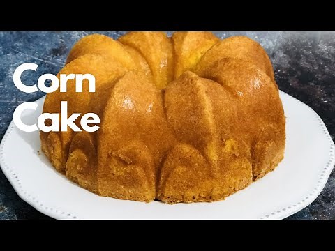 how to make moist corn cake | Very moist corn cake recipe