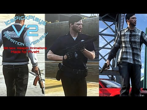 IcePick's Gun Animation Overhaul | V2 | FiveM Animation Mod |