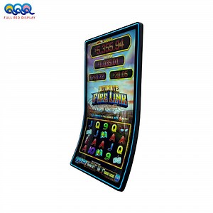 [Hot Item] High Quality Jackpot Casino 43 Inch Gaming Profile Light J Monitor J Game Monitor Curve Touch Screen Monitor for Slot Machine