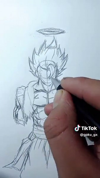 Dibujos de Gogeta sin Brazos: Ideas y Tutoriales Paso a Paso