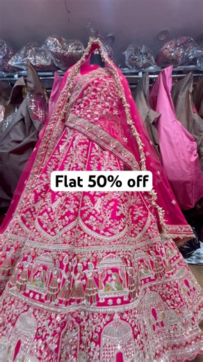 Trending Rani Pink Bridal Lehenga for Brides ❤️