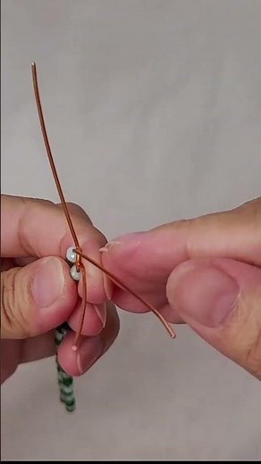 bracelet with crystal | braid 3 wire | beads with holes | DIY