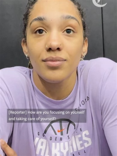 Gabby Williams talks Finals self-care — message in French to fans