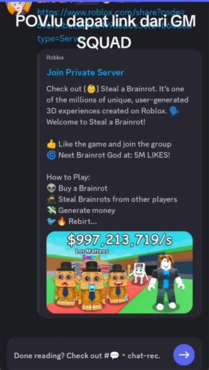 🔥 ROBLOX🔥 (@creator.roblox1)’s videos with suara asli - n