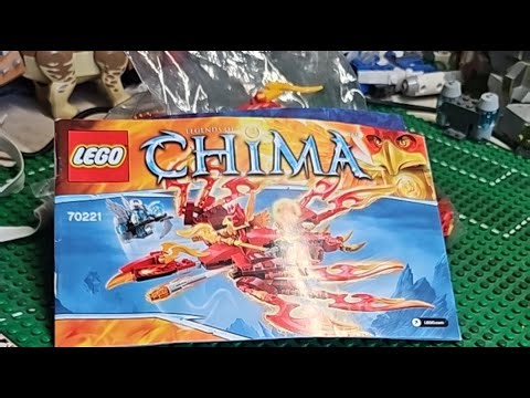 Lego building a old lego chima set