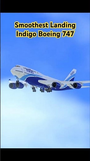 IndiGO Smoothest Landing In RFS┃ RFS - Real Flight Simulation. #aviation #rfs #flight