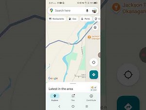 Map Of The Okanagan Valley In British Columbia 🇨🇦