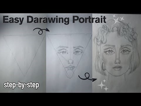 Learn How to Draw a Portrait Using the Triangle Method (Perfect for Beginners!)