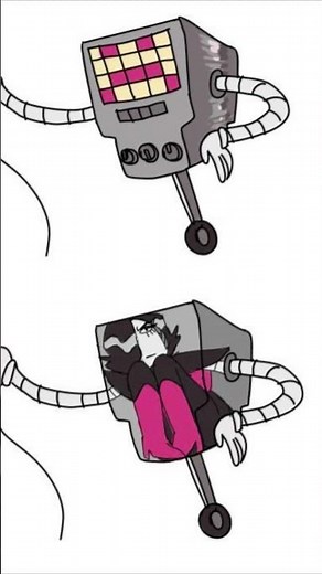 How Mettaton transformed in Undertale #undertale #deltarune #gaming