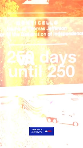 34 reactions · 15 shares | Only 250 days until the 250 year anniversary of the United States of America  From 1776 to 2026: our story is still being written. Get ready to celebrate, reflect, and make history together! Now is the time to reconnect and see why there’s no America without Virginia. America. Made in Virginia. #America250 #VA250 #virginia250 #americamadeinvirginia | VA250 - American Revolution 250 Commission | Facebook