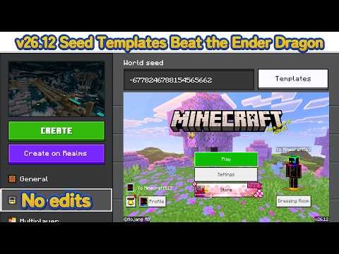 [Deep Dark] Official Minecraft seed template