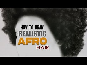 How To Draw Realistic Afro Hair (Tutorial)