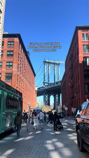 Manhattan Bridge Photo Spot in DUMBO, Brooklyn