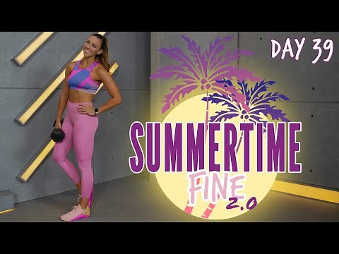 60 Minute Legs and Abs HIIT Workout | Summertime Fine 2.0 - Day 39