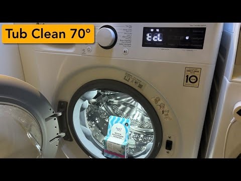 LG AiDD F4DR3096N3W - Tub Clean 70° (Full cycle)