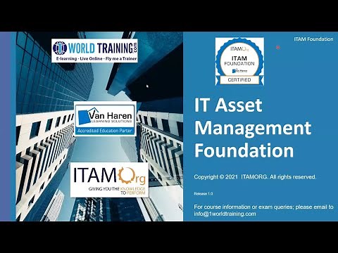 Introduction to ITAM Foundation | ITAMORG | IT Asset Management Foundation ITAM | 1WorldTraining.com