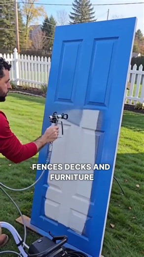 Paint faster than your neighbor can find their drop cloth.