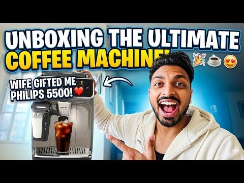 MY WIFE SURPRISED ME! 🎁 Philips 5500 Unboxing & First Look