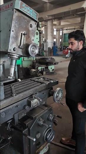 Conventional milling operation #milling