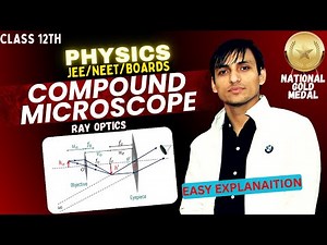 Compound Microscope & Its Magnification Explained | Class 12 Physics | Boards JEE & NEET