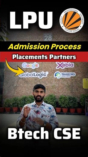 Admission in BTech CSE At LPU with 100% Scholarship | Lovely Professional University | LPUNEST 2026