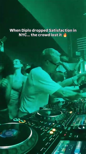Diplo drops Satisfaction in NYC