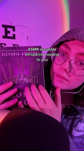 Relaxing ASMR Book Reading Whisper Collab