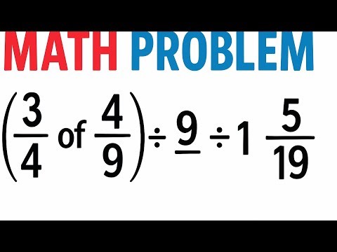 TRICKY FRACTION PROBLEM SOLVED STEP BY STEP