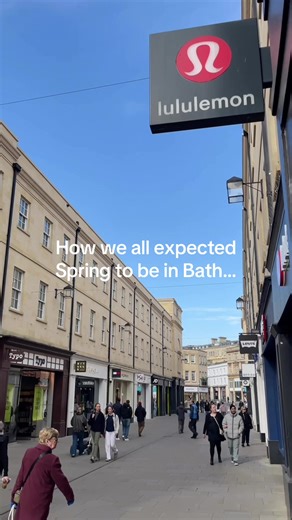 Enjoying Spring Despite the British Weather in Bath