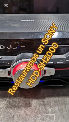 Restauración , reparación y tuneado de Sony HCD-SH2000 ( colocación de modulo Bluetooth) . #sony #restauracion #electronica #audio #sonysh2000😍