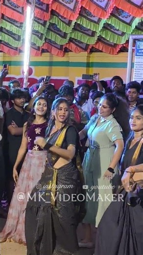4k Tamil Serial actress group dance thandavankadu #trendingshorts #kuthudance #viraldance #shotsfeed