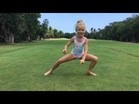 Girl Gymnast Viktoriya -Our Stretching and Flexibility Lesson, in Odessa