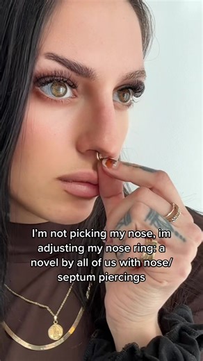 Nose and Septum Piercing Styling Tips and Tricks