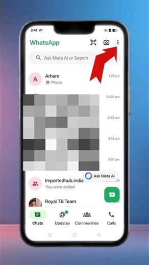 Whatsapp hacking security enable Whatsapp ko hacked hone se kaise bachaye #whatsapp #secretsettings🤫