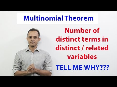 Multinomial theorem : Avoid this common mistake in number of distinct terms