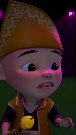 Pin Pin Pom! Colorful Skull | Exciting Upin Ipin Adventure