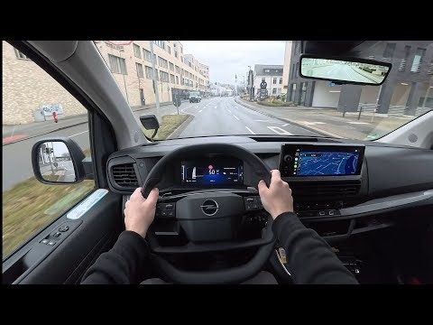 2026 Opel Vivaro Electric XL (75 kWh | 136 hp) - POV Walkaround & Drive