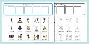 When I’m Angry, I Can … Choice Board and Cutouts for Special Education