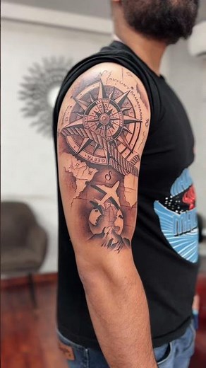 Compass map | tattoo |