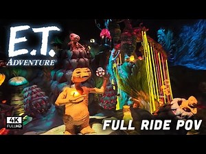 E.T. Adventure Ride POV (4K Ultra HD) | Full Ride at Universal Studios Florida (2025)