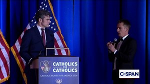 The crowd ROARS as Joe Kent revealed why "in good conscience" he could not send our young men and women to fight in a war that was not in America's best interest.This was a top moment at the Catholics For Catholics event.
