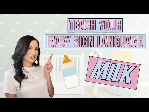 ASL sign for MILK - Teach Your Baby Sign Language!